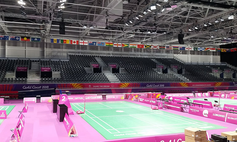 Configuration Tribunes Liberty Indoor