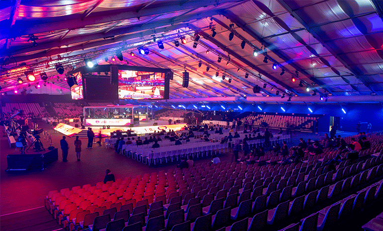 Scènes et podiums Indoor