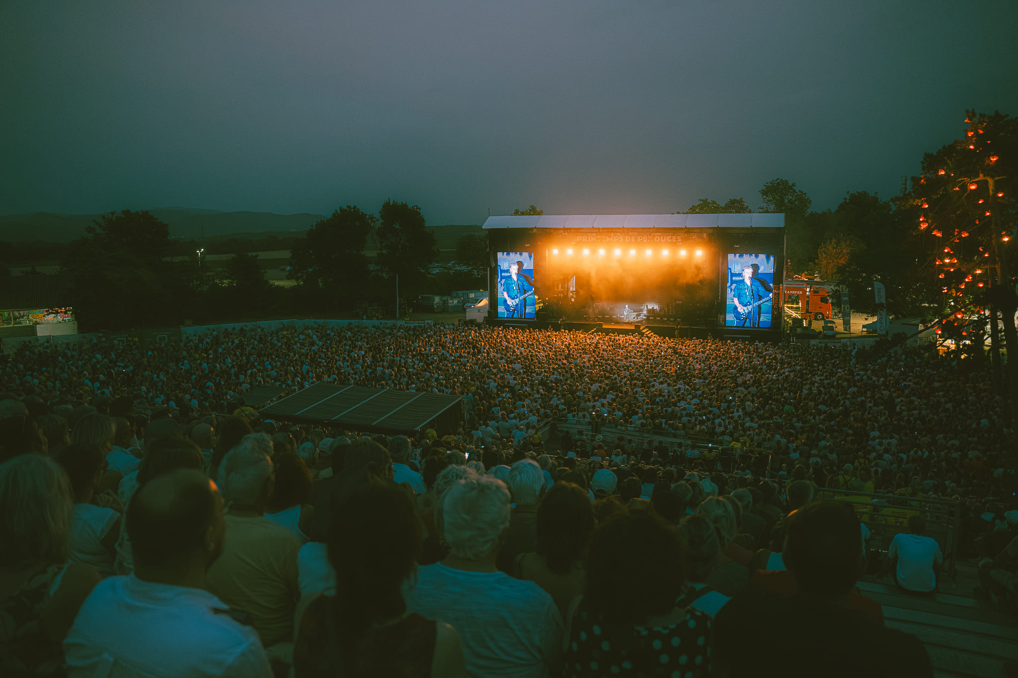 Tribunes pour festival