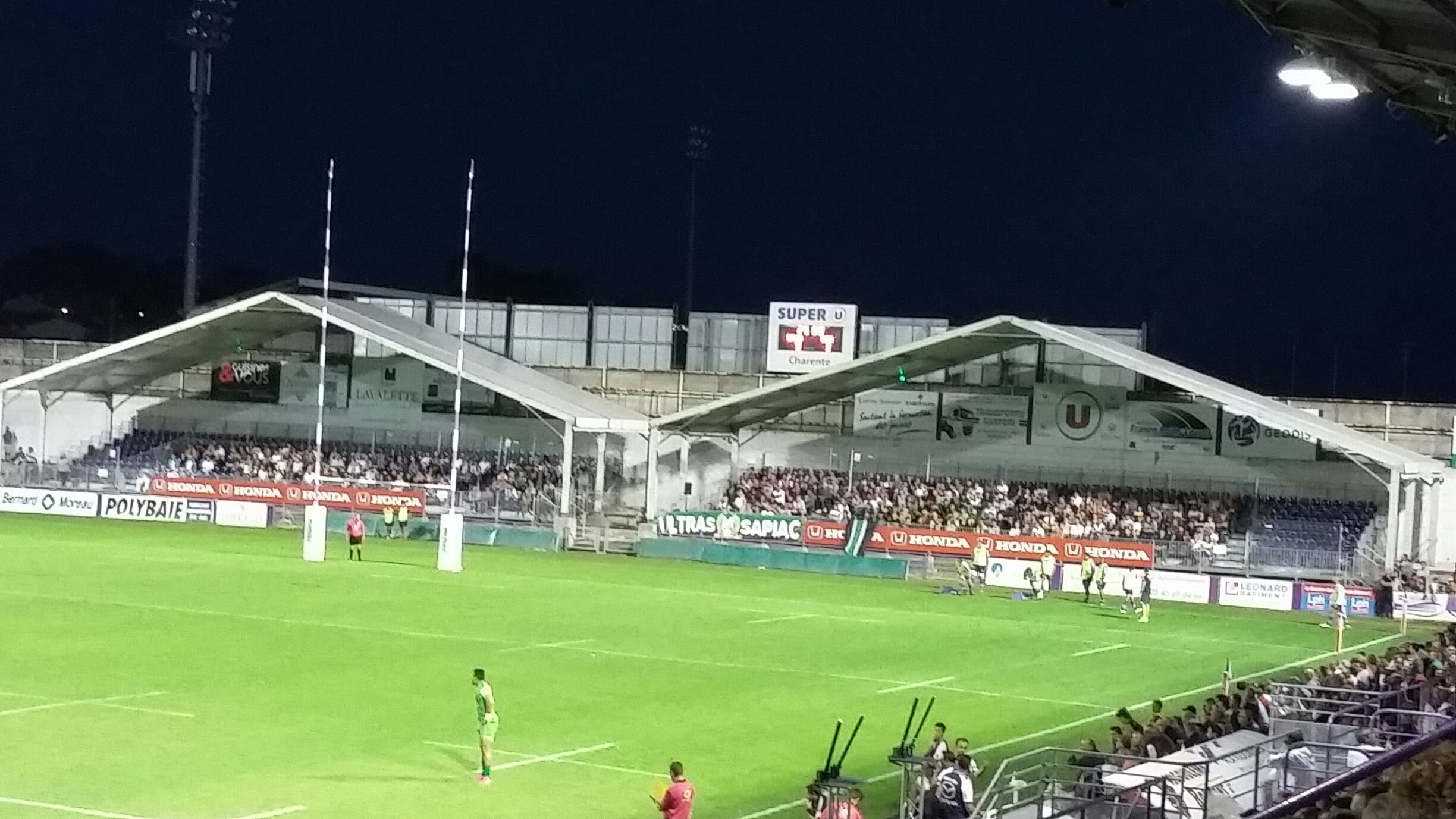 Agrandissement de tribunes - stade Chanzy