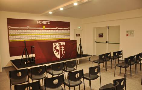 Salle de presse du stade Saint-Symphorien - Project designer