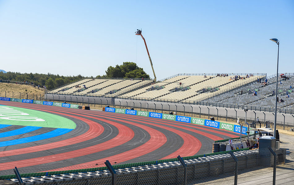 GP castellet GL events F1 tribunes
