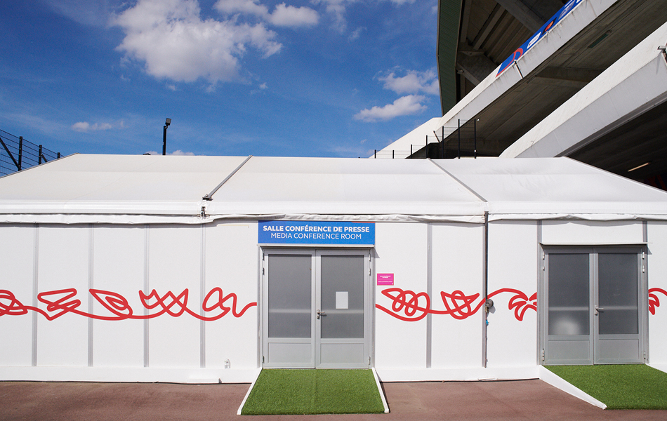 Coupe du Monde de Rugby 2023_Salle de conférence de presse_Stade de Nantes