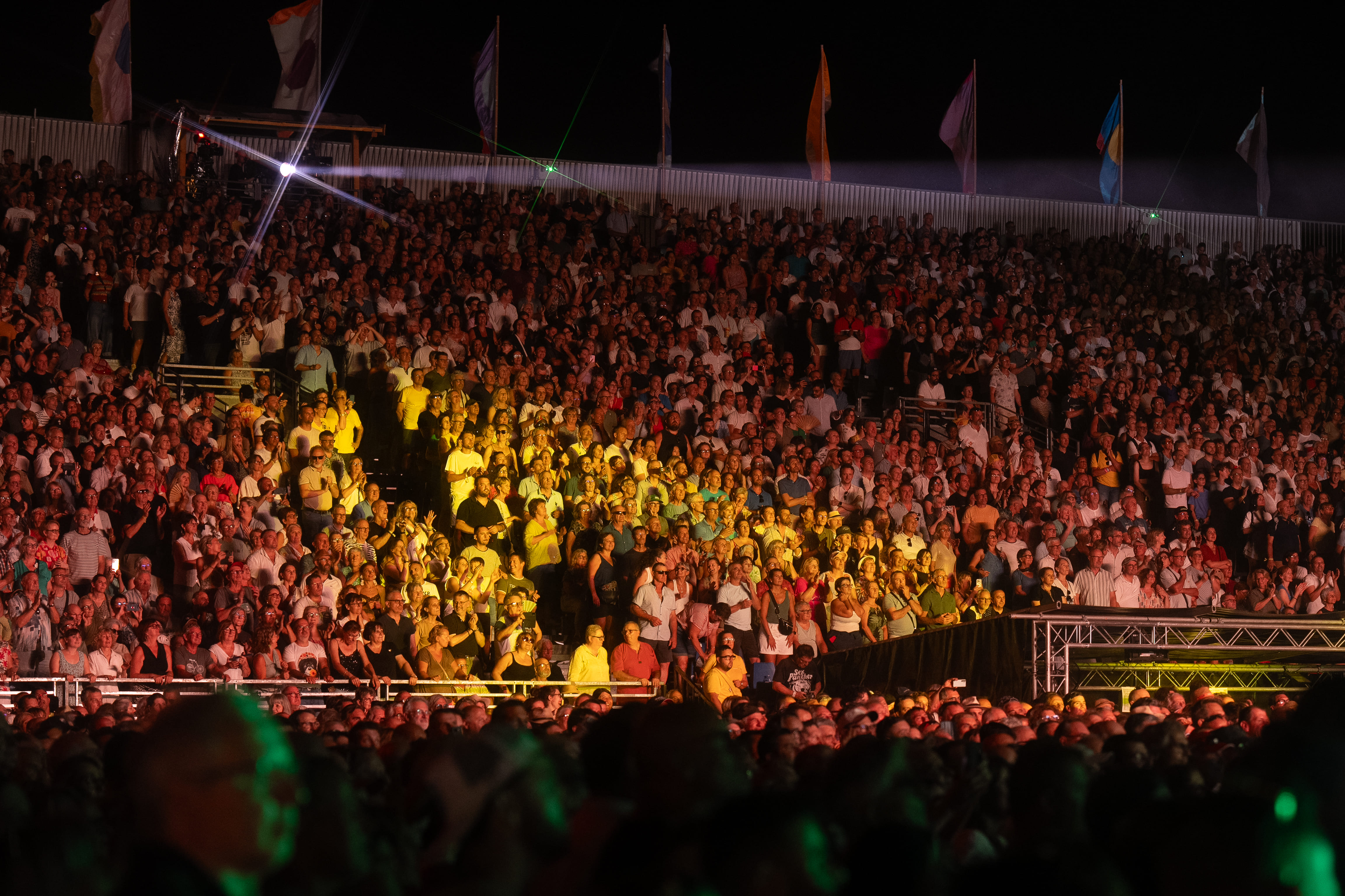 Tribunes pour festival