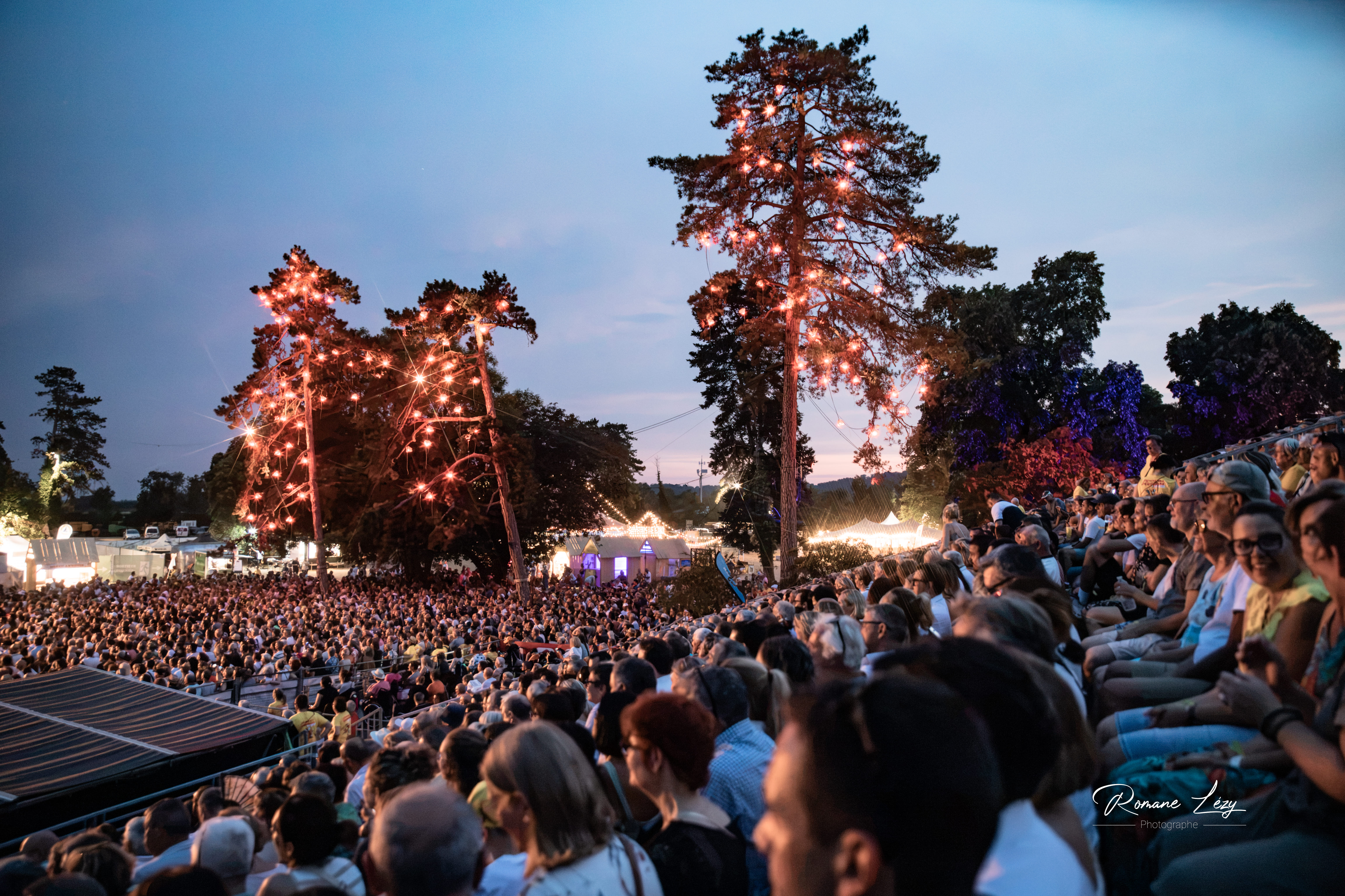 Tribunes pour festival