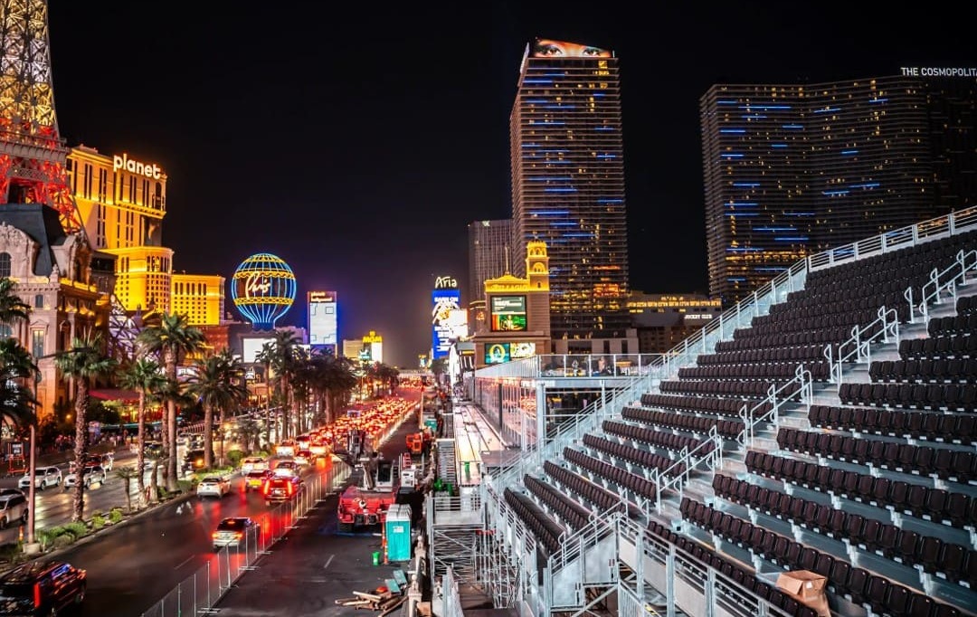 Grand prix Las Vegas Tribunes 