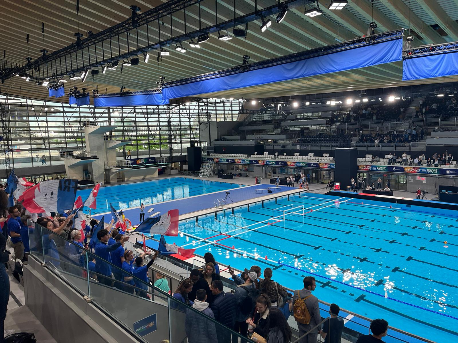 CENTRE AQUATIQUE OLYMPIQUE - Tribunes