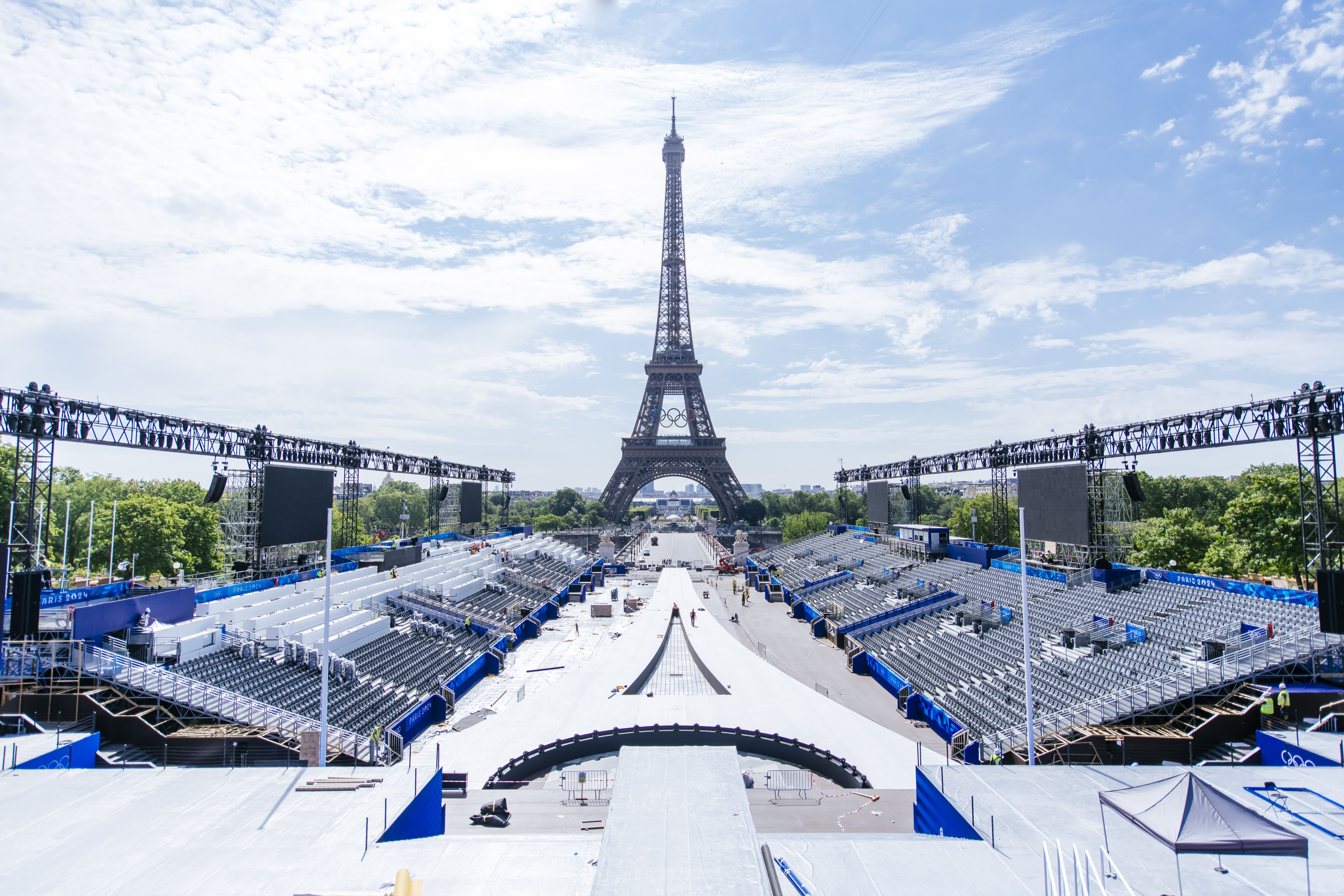 JO Paris 2024 - Trocadéro - Parc des Champions