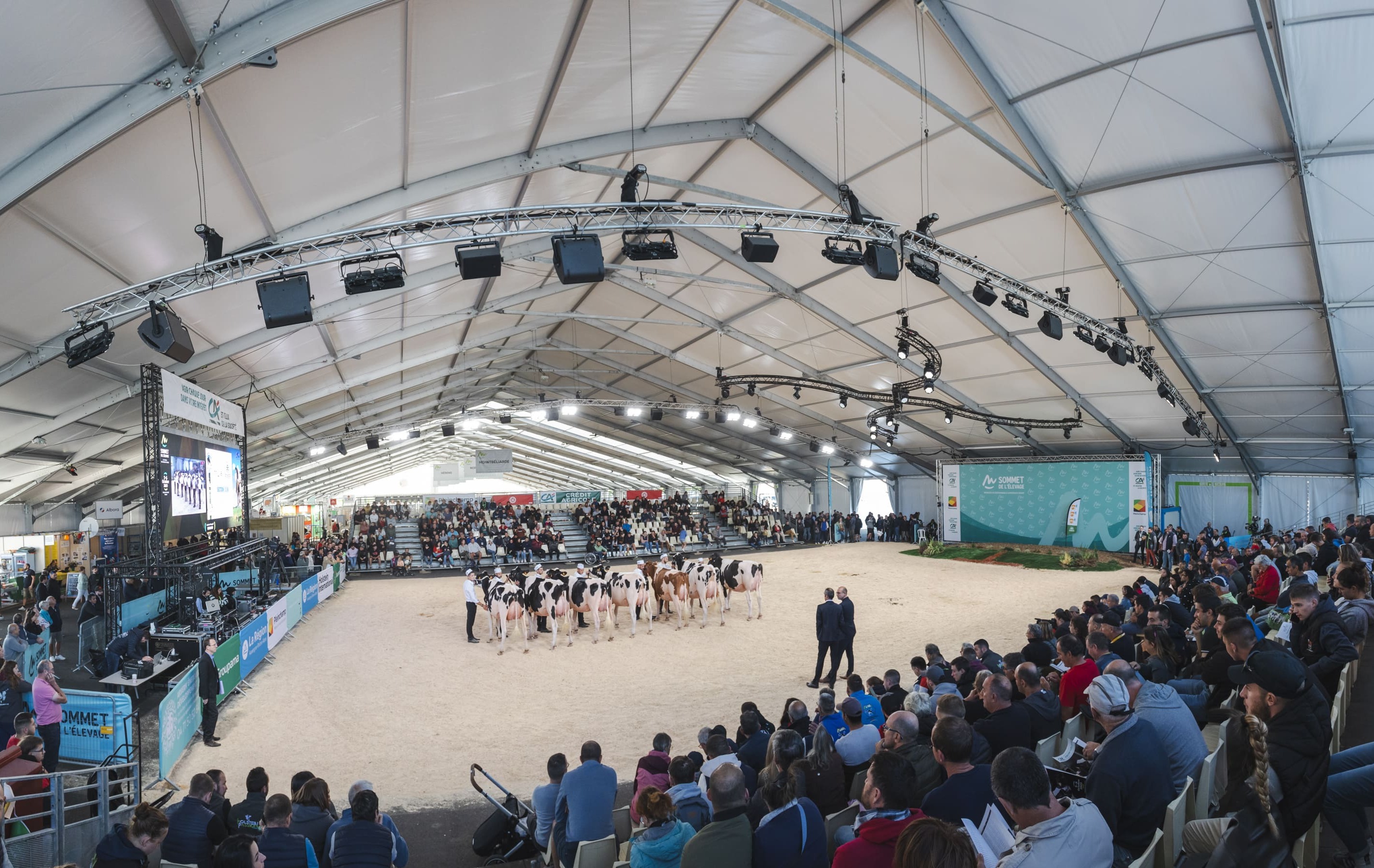 structures modulables pour événements grand format 