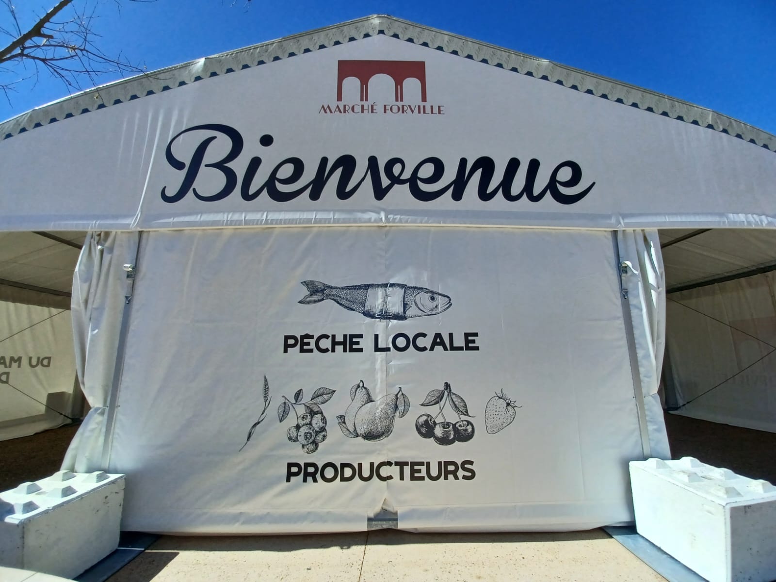 Marché de Forville - Bâtiment temporaire
