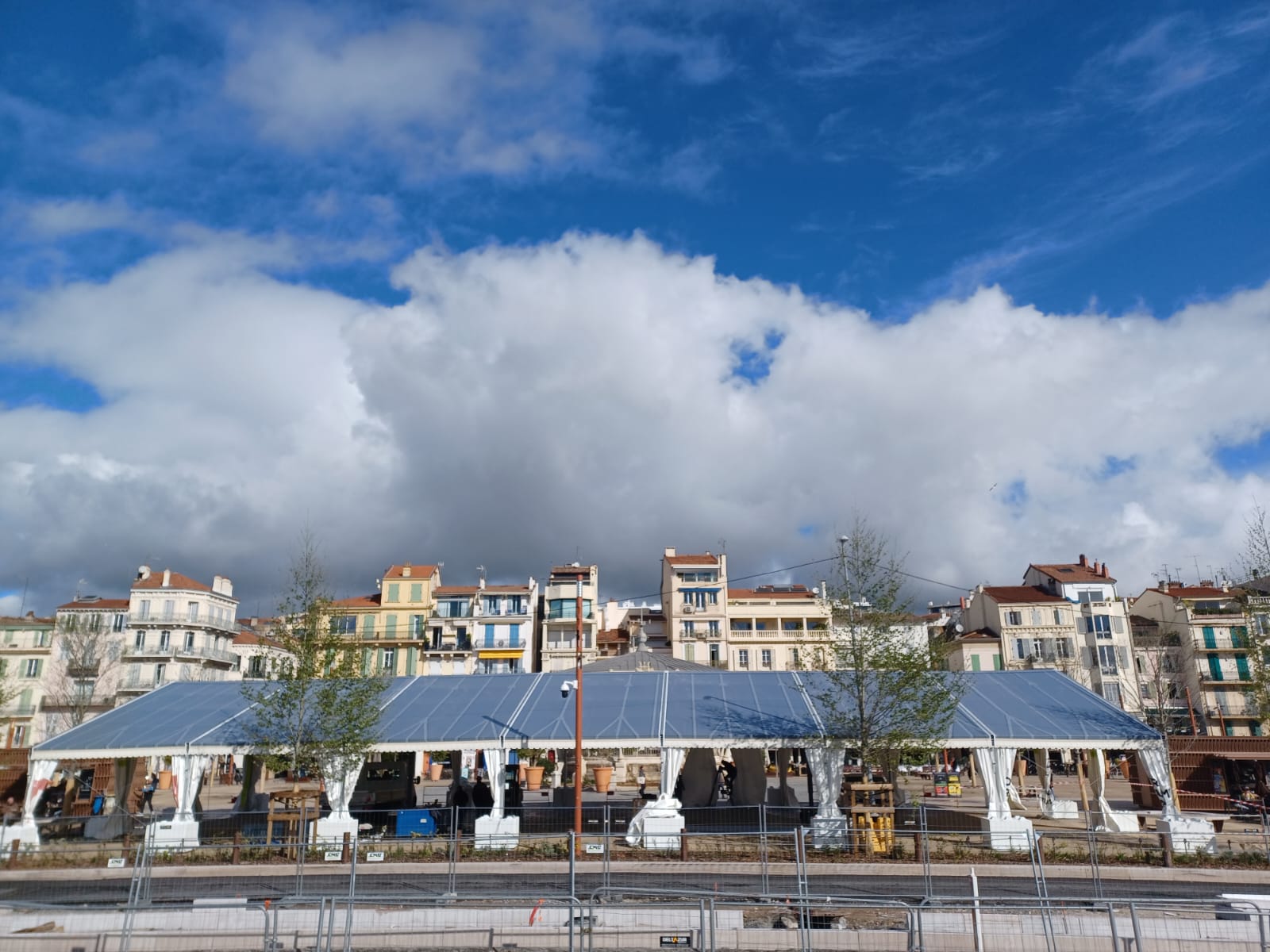 Marché de Forville - Bâtiment temporaire