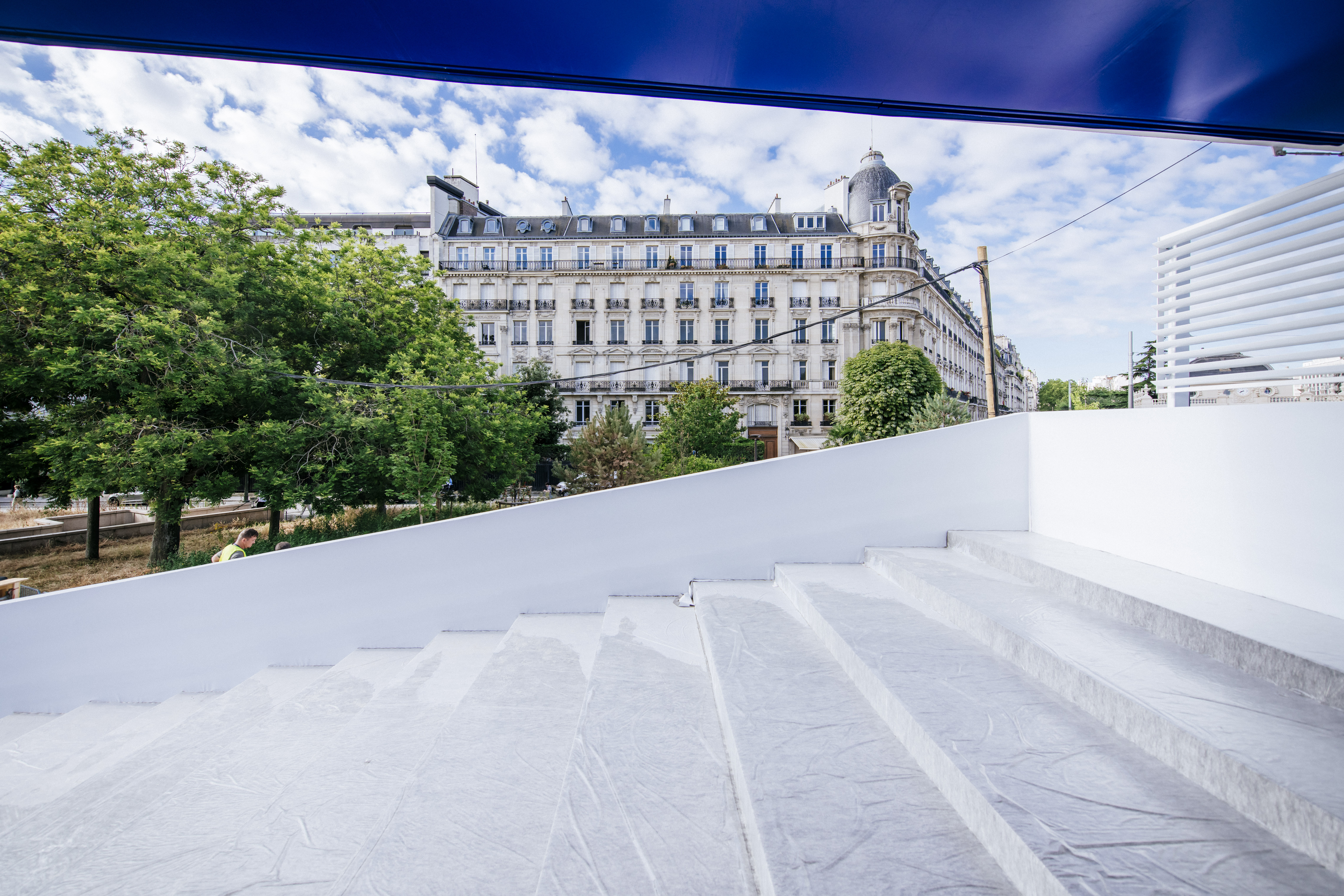 podiums démontables - défilé du 14 juillet