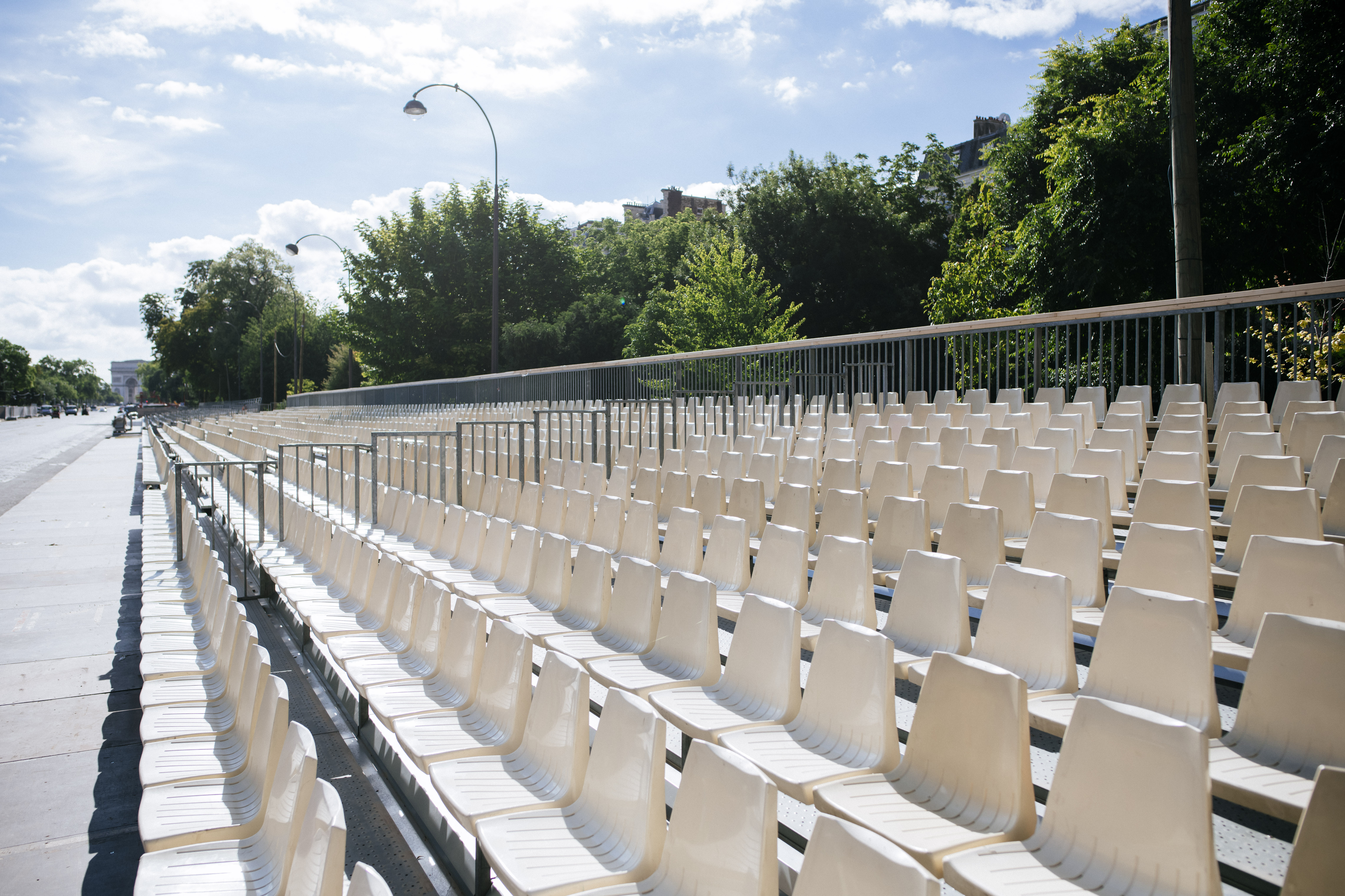 Tribunes événementielles - défilé du 14 juillet