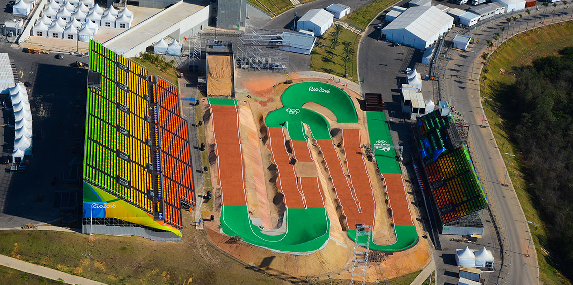 Jeux Olympiques de Rio - Installation d’infrastructures temporaires