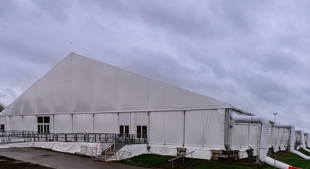 Chapiteau professionnel lors des Worldskills