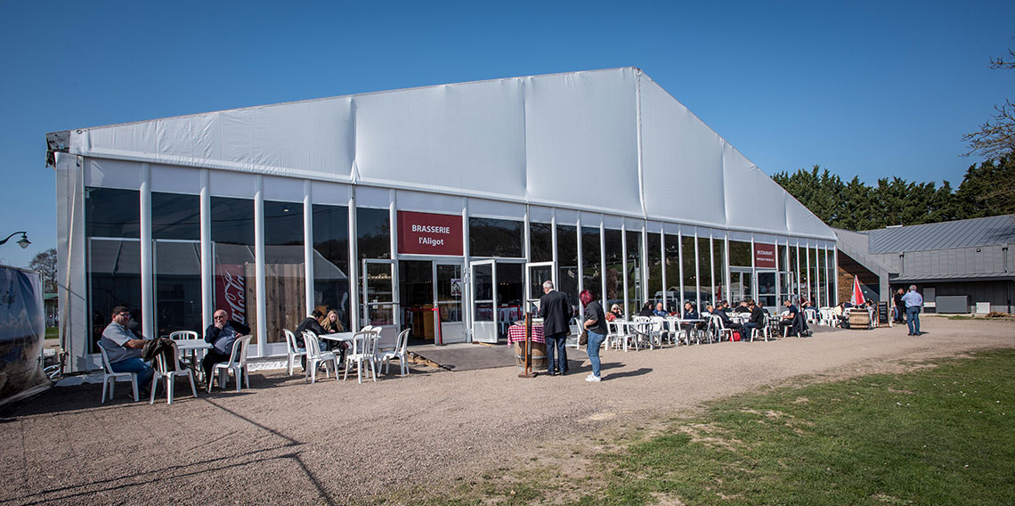 Salon de la chasse - Installation structure evenementielle