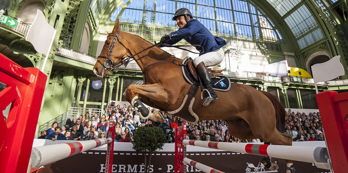 Saut Hermès - Installation au grand palais à paris