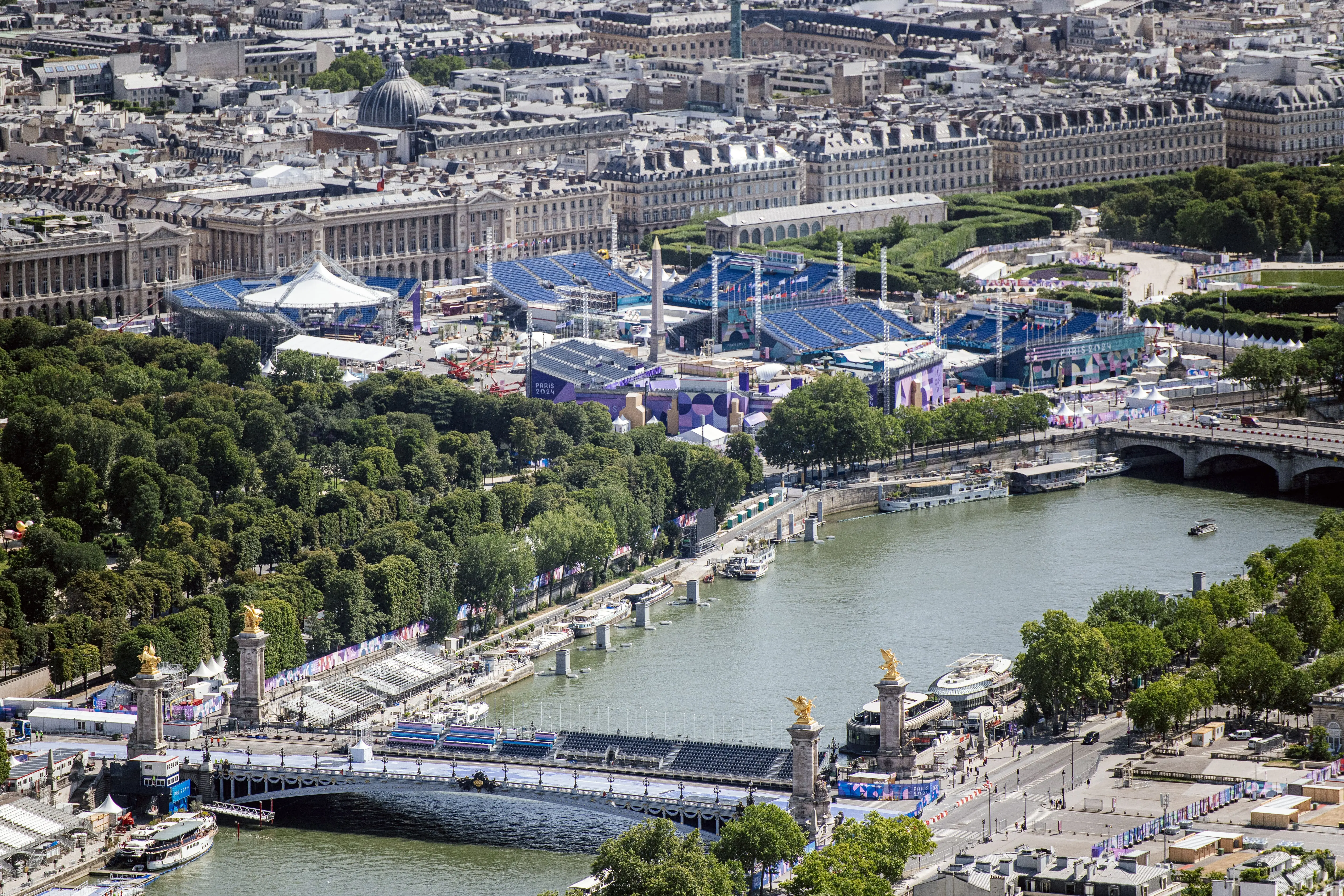 JO Paris 2024 - La Concorde / Pont Alexandre III