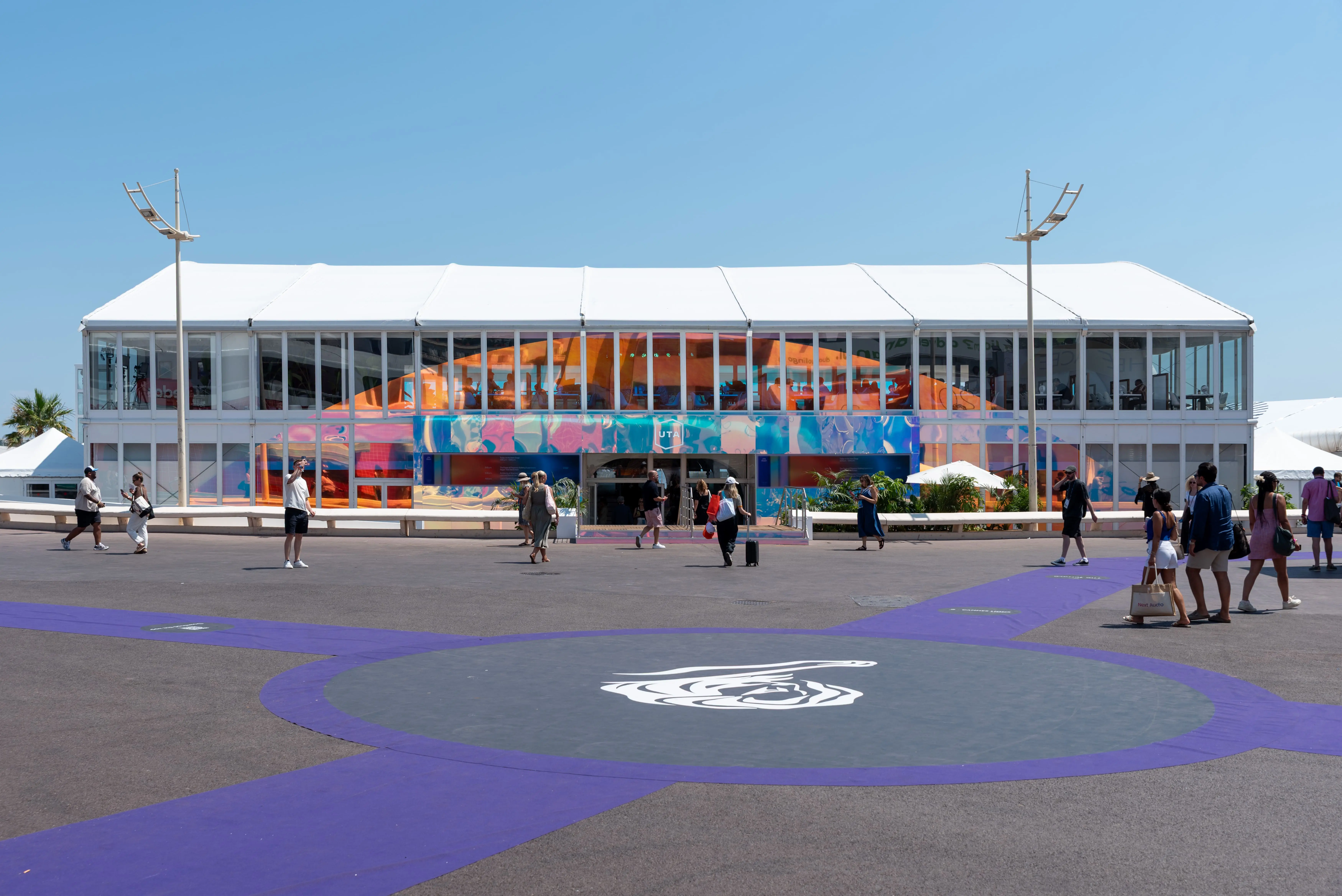 Cannes Lions 2026_Structure premium double étage plage