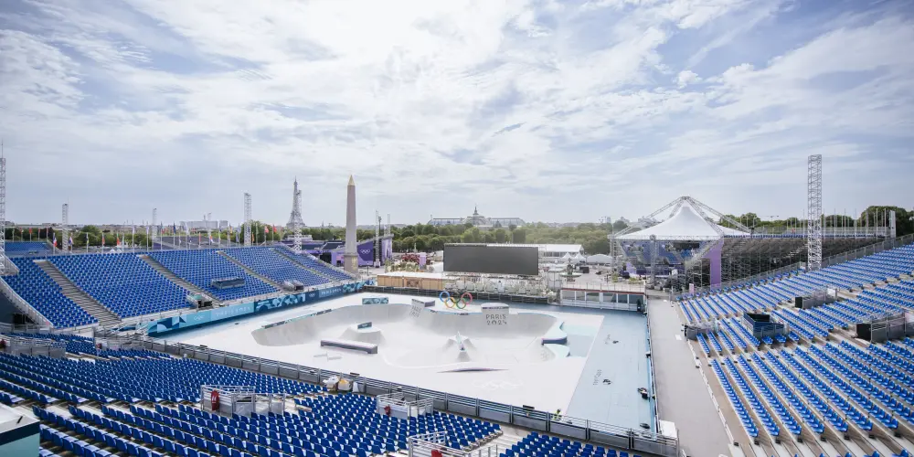 Tribunes Paris 2024 - La Concorde