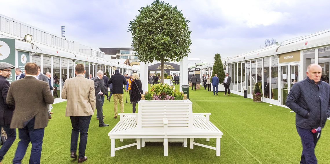 Cheltenham Festival - infrastructures temporaires d'événements 