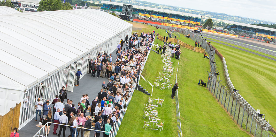 British Grand Prix - structures temporaires